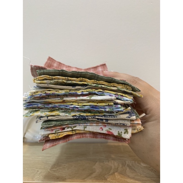 Miếng lót ly, cốc bằng vải hoạ tiết hoa phong cách vintage - Vintage floral coaster