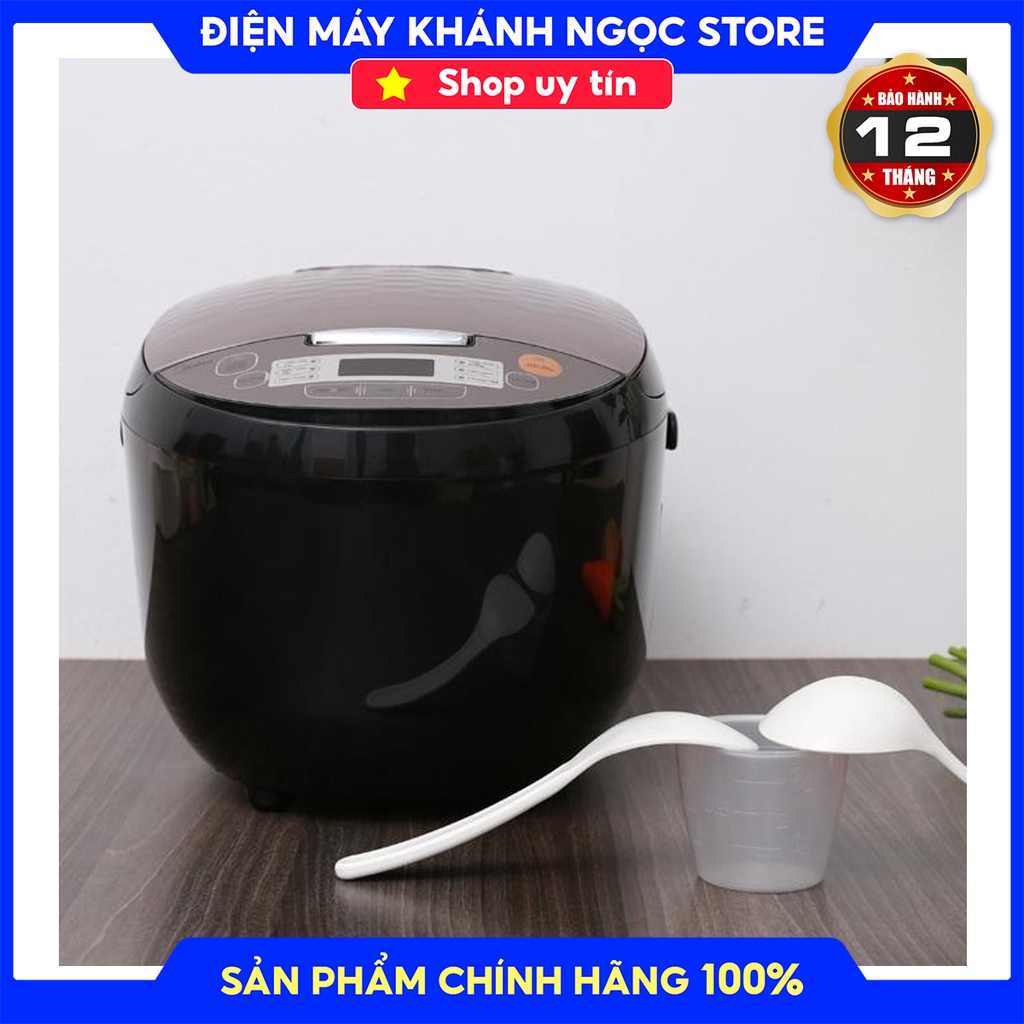 Nồi cơm điện tử Midea 1.8 lít MB-FS5018B Tr bày Mới 98-99%-Lòng chống dính.Hẹn giờ nấu xong tiện lợi
