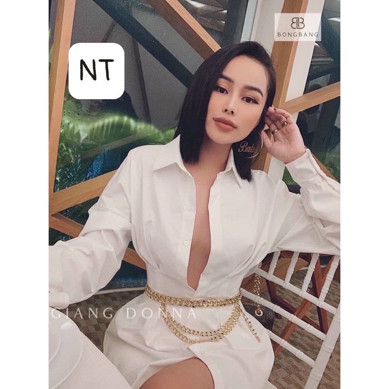 Đai váy, Belt xích đá 3 tầng thương hiệu cao cấp