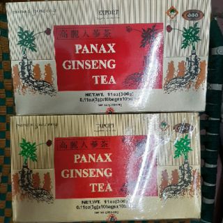 Trà sâm panax ginseng tea