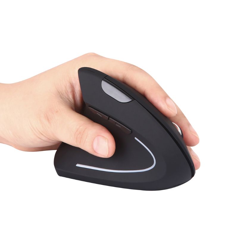 Chuột Máy Tính Không Dây 2.4G Đèn RGB 2400DPI