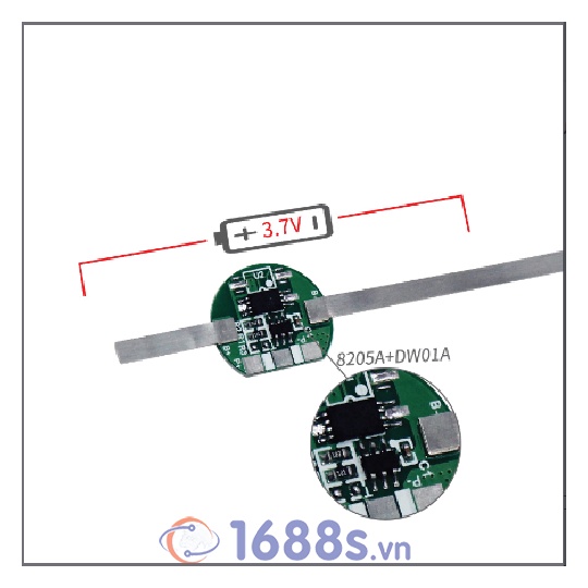 Mạch Bảo vệ pin - JH-88598 - 1688s.vn