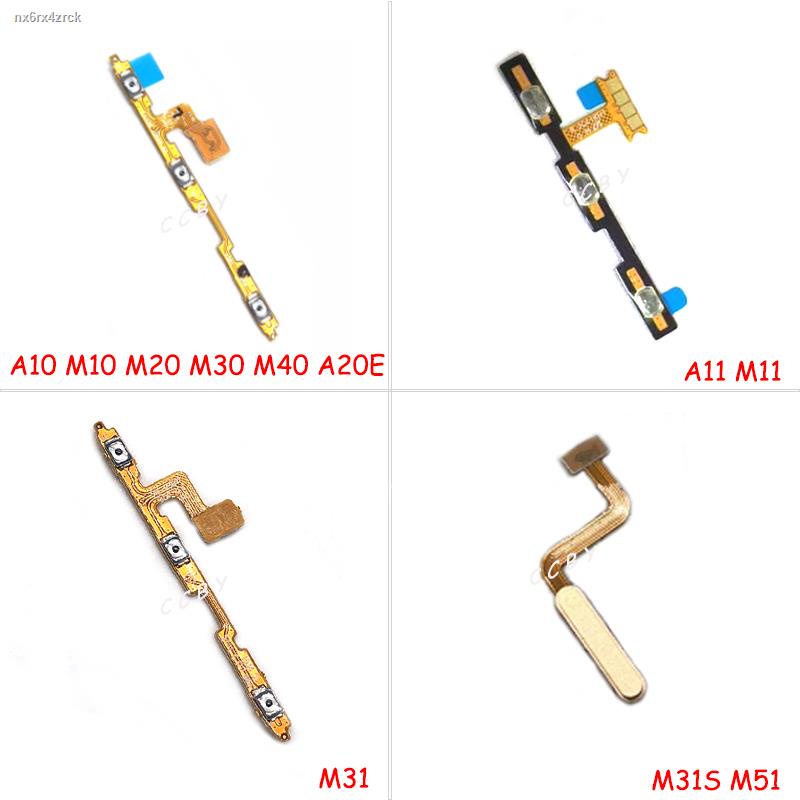 Đường kết nối hànﺴ✽Nguồn BẬT TẮT Âm lượng Tăng Giảm Nút Bên Phím Công tắc Phím Flex Cáp cho Samsung Galaxy A10 M10 M20 M