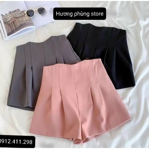 Sỉ - Lẻ Quần short cạp cao liền chất RuBy cao cấp cực hot