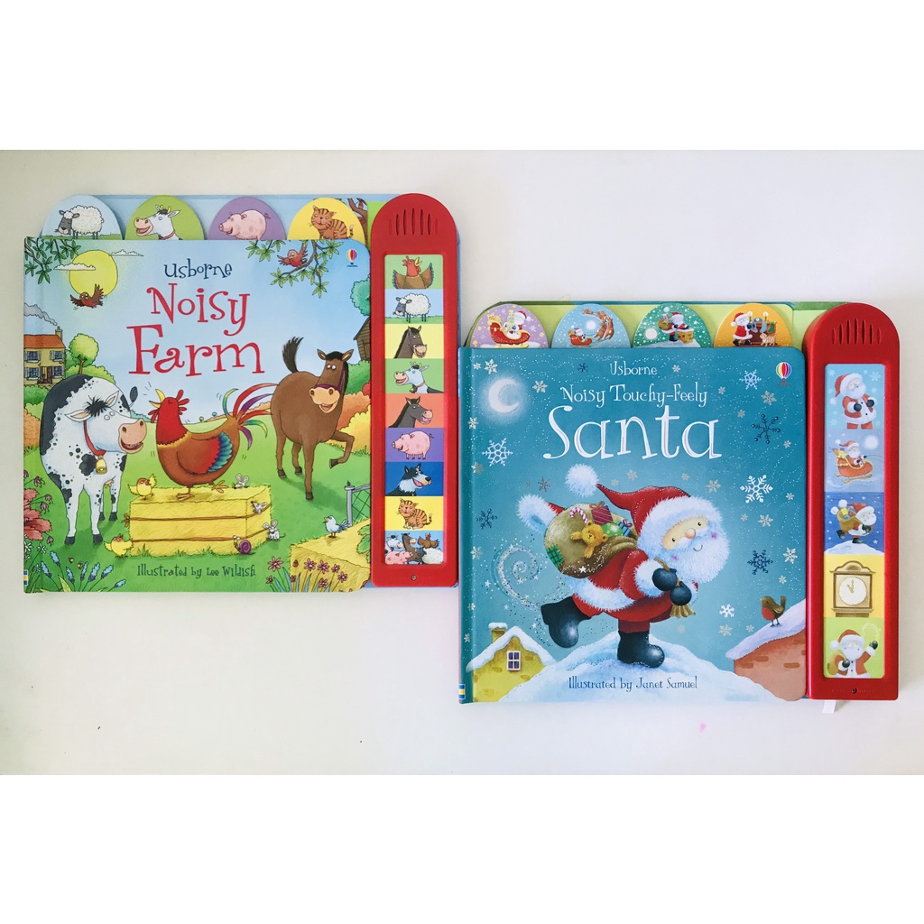 Sách Tiếng Anh Usborne Garden Sounds Jungle Sounds Poppy and Sam Noisy Tructor