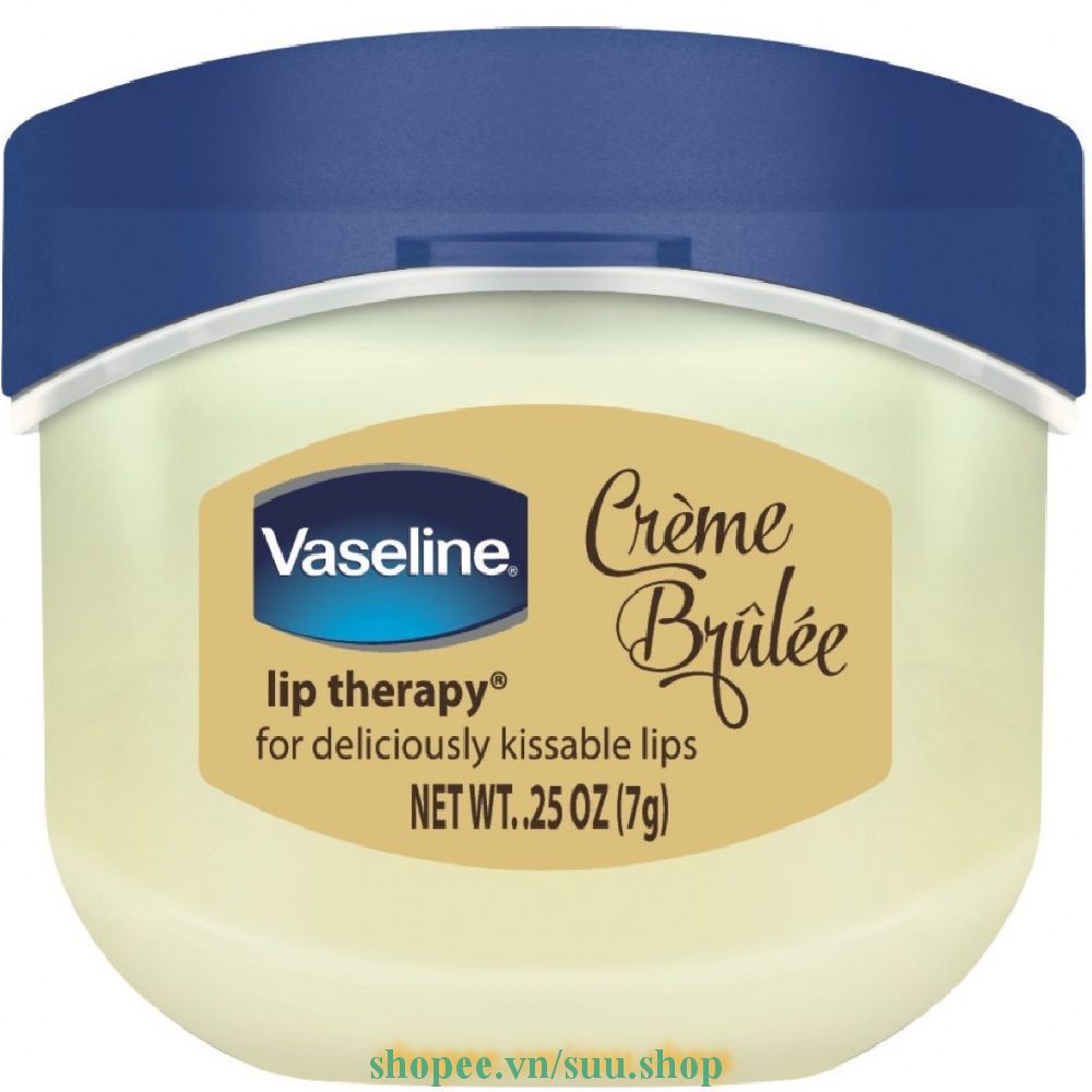 Dưỡng Môi Vaseline 7g Creme Brulee suu.shop cam kết 100% chính hãng | BigBuy360 - bigbuy360.vn