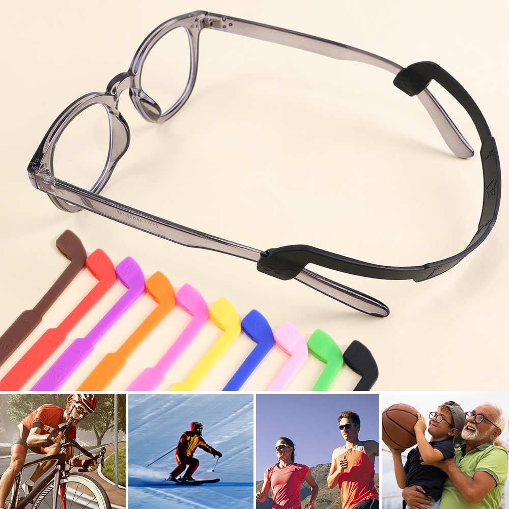 1 Dây Đeo Giữ Mắt Kính Bằng Silicone An Toàn