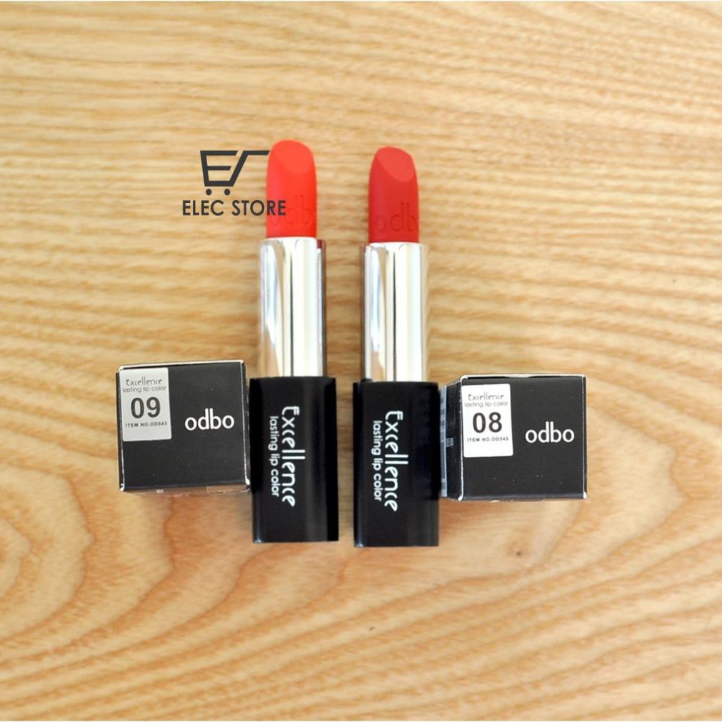 SON ODBO EXCELLENCE LASTING LIP COLOR #05; #08; #09