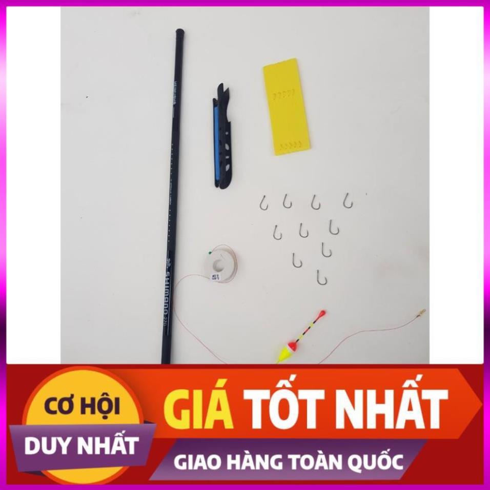 [Xả Kho 3 Ngày]  Bộ cần câu tay SHIMANO tặng kèm dây câu, phao câu, chì câu, lưỡi câu - ĐỒ CÂU PHÍA BẮC - S14