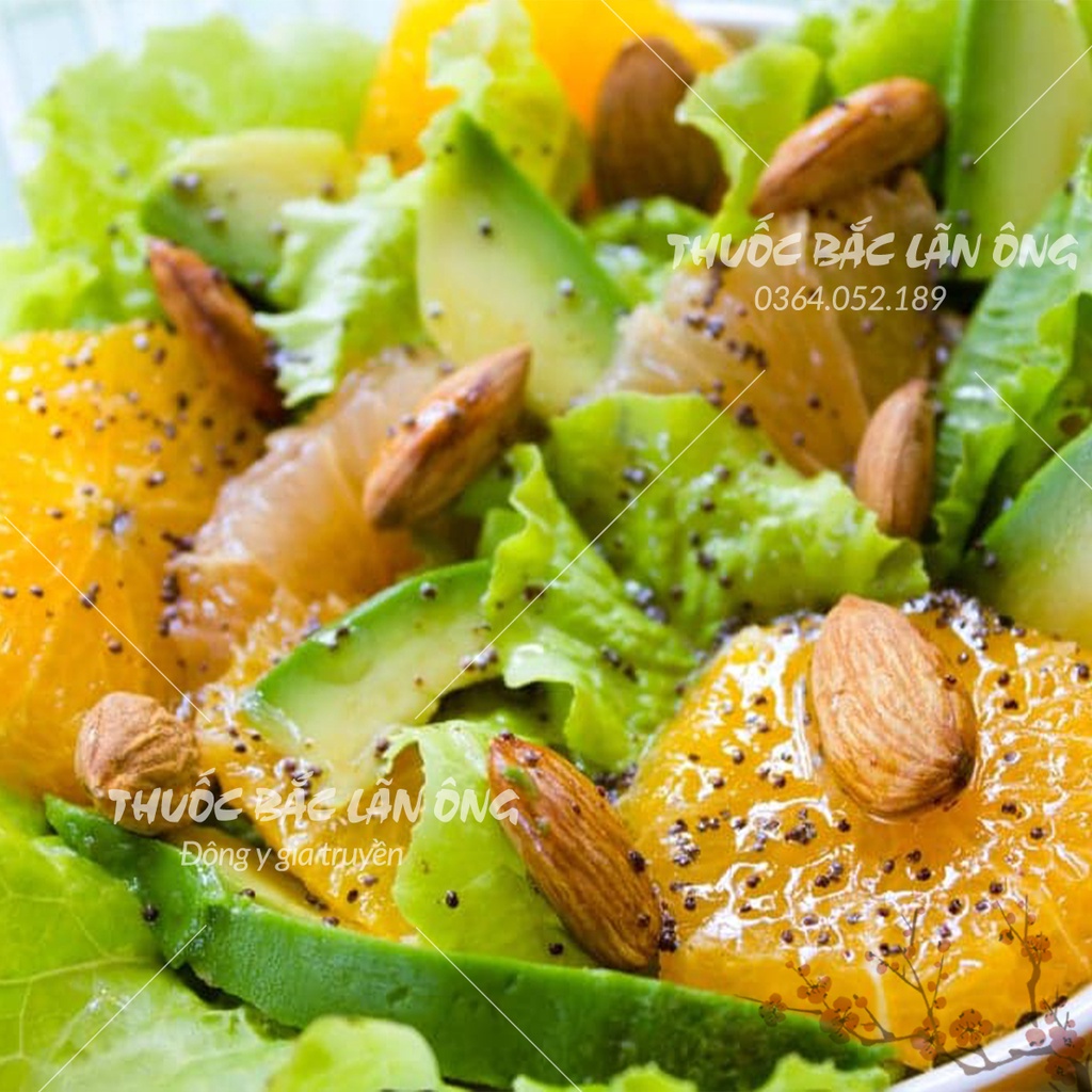 Hạt hạnh nhân 100g (Hạt dinh dưỡng cao cấp, làm sữa hạt, granola ăn kiêng)
