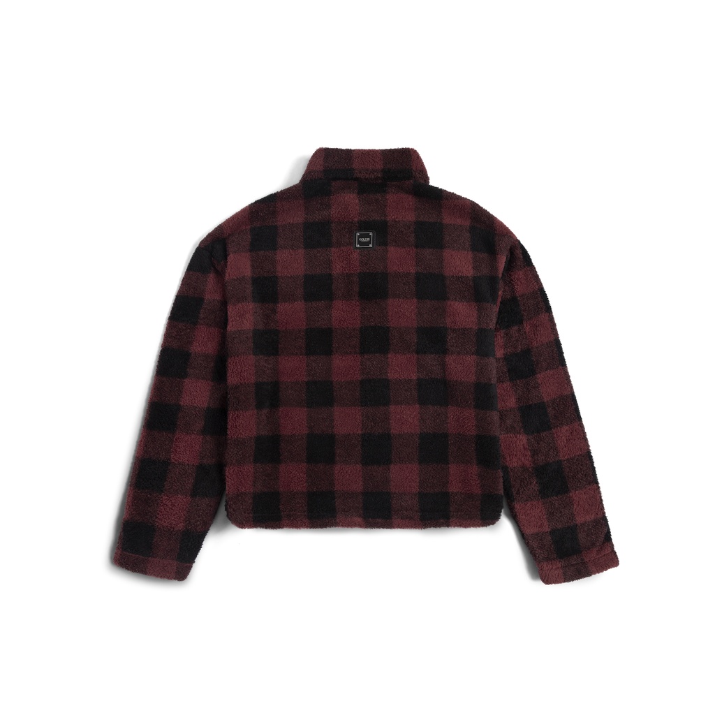 Áo sơ mi chui đầu "GOLDIE FLEECE PULLOVER" chất liệu lông cừu nhẹ