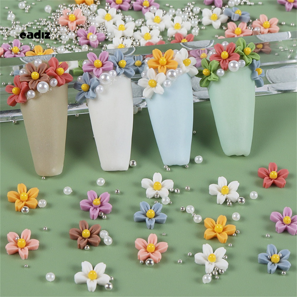 Phụ Kiện Trang Trí Móng Tay Sang Trọng Hình Hoa Ba Chiều