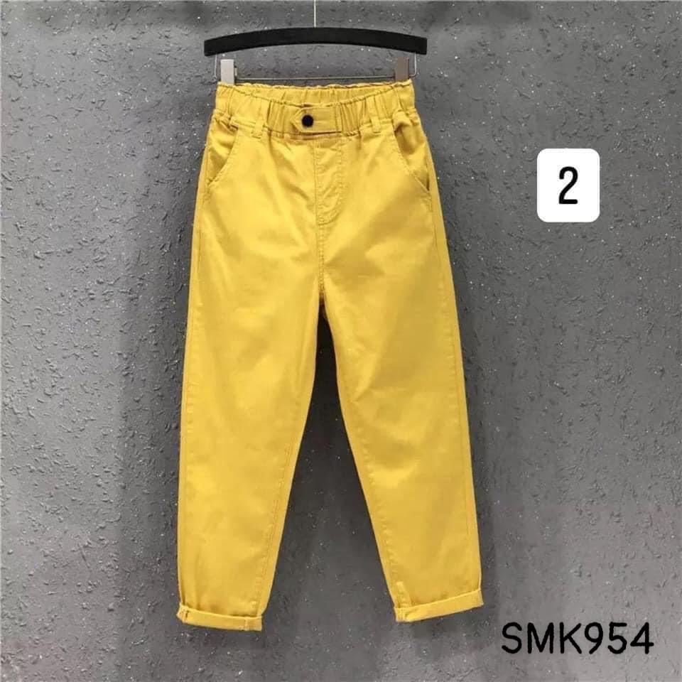 SMK954- QUẦN BAGGY KAKI NỮ