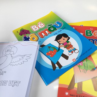 Combo 10 Vở Tô Màu cho bé