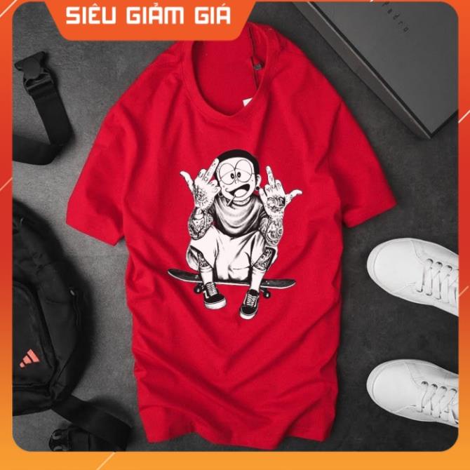Áo thun nam nữ Oversize in hình Nobita Tee cao cấp, áo phông nam nữ ngắn tay unisex, Odin Clothing
