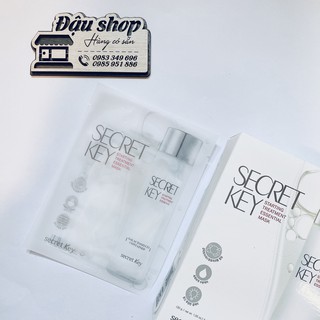 Hộp 10 miếng mặt nạ giấy dưỡng da Secretkey Starting Treatment Essential Mask Pack