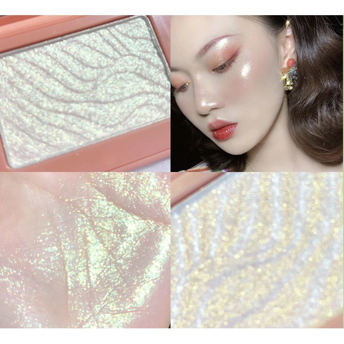 Ready Stock Shimmer Highlighter Baked Palette Face Glow Compact Powder Face Cheek Highlighter Beauty Cosmetic | BigBuy360 - bigbuy360.vn