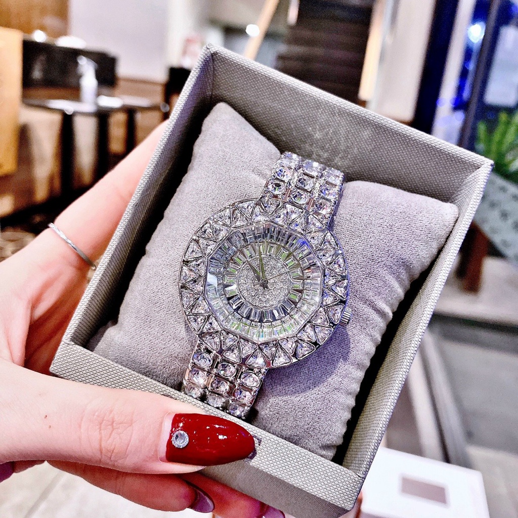 Đồng hồ nữ dây kim loại CH0PARD phiên bản đính đá $war0v$ki size 38mm fullbox,chống nước,vỏ thép không gỉ,đồng hồ nữ ca