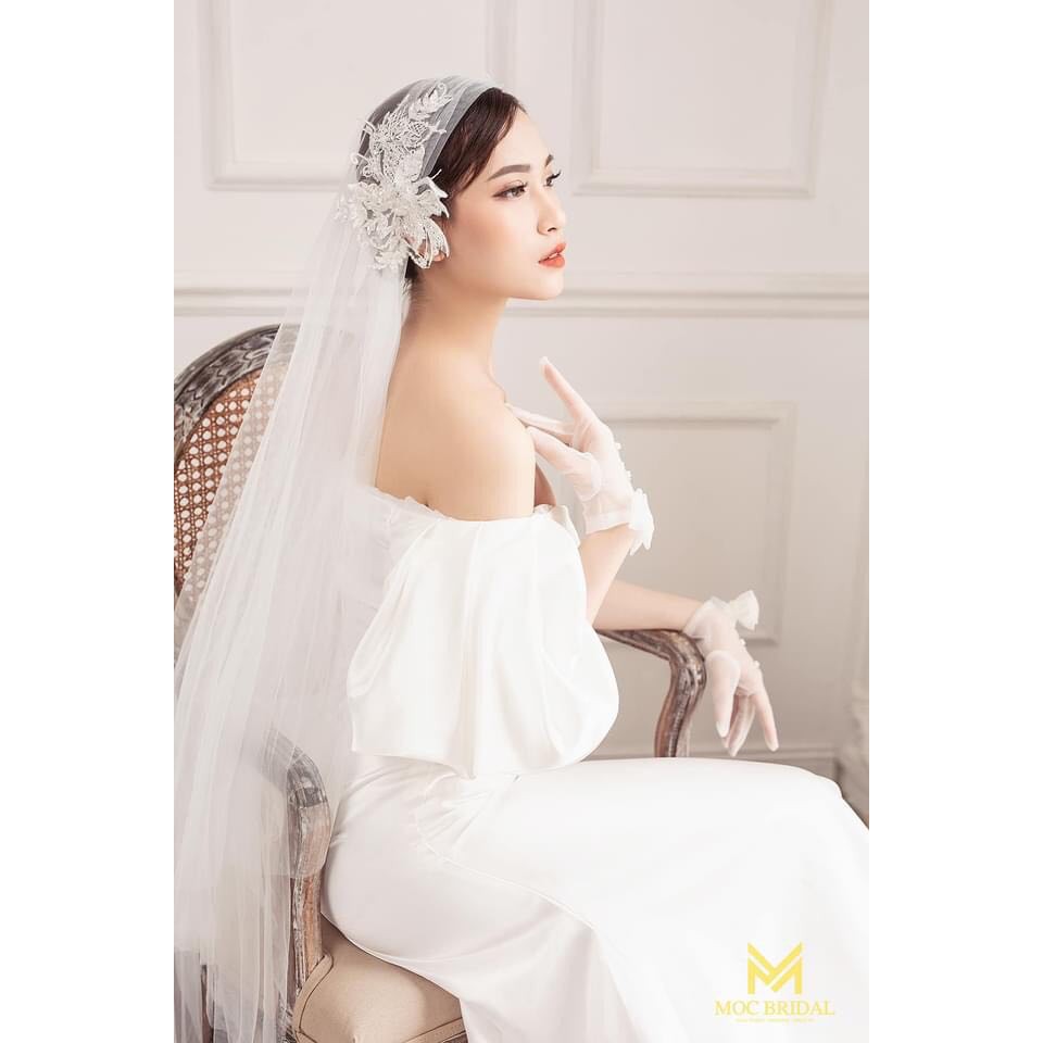 Lúp , von hoa 3D cô dâu siêu xinh