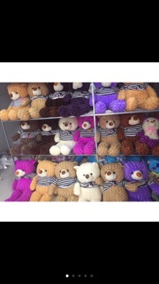Gấu bông teddy khổ vải 1m2