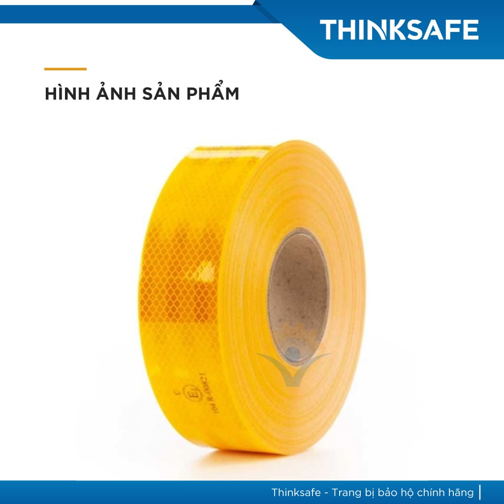 Băng keo phản quang thương hiệu 3M 983 màu vàng cấu trúc kim cương siêu sáng bền màu, dán ô tô, xe máy, cảnh báo an toàn