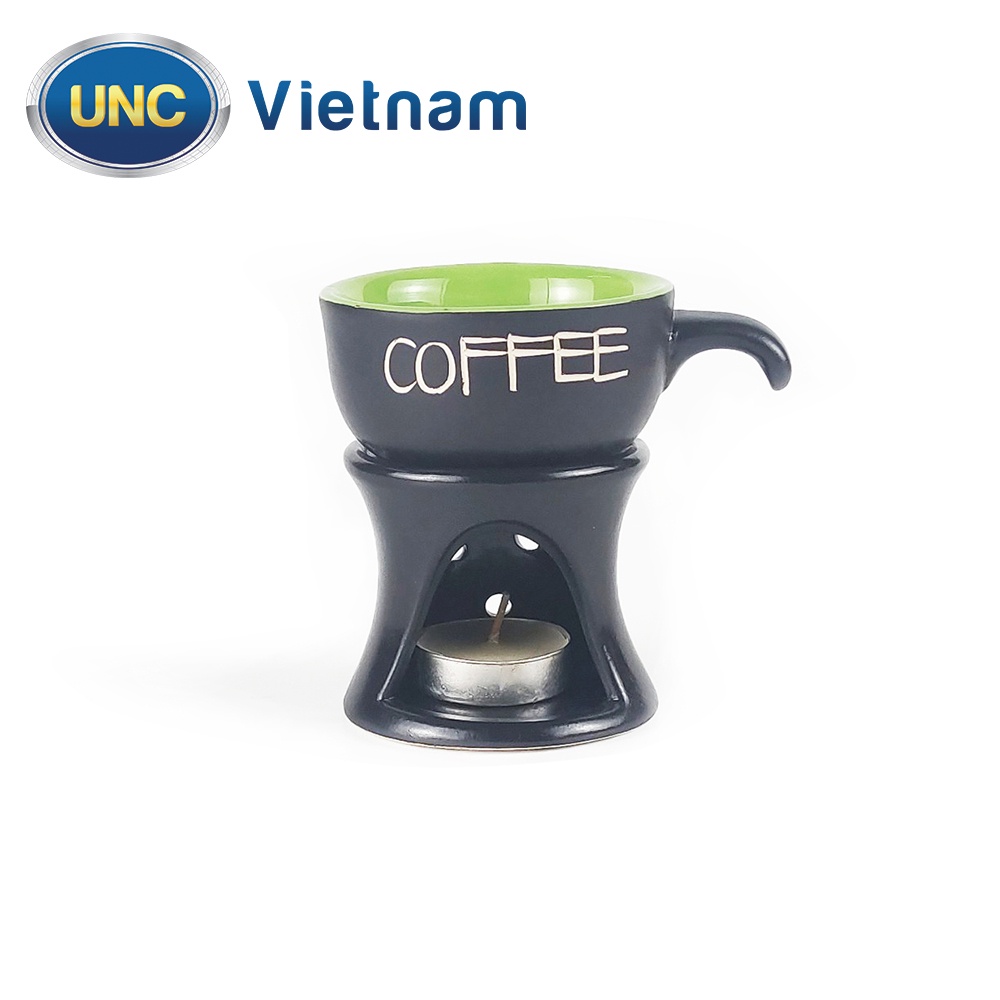 Bộ Cà Phê Chân Đốt UNC Việt Nam - Sử dụng chân đốt giữ nhiệt, nhiều màu sắc, pha cafe sẽ ngon hơn.