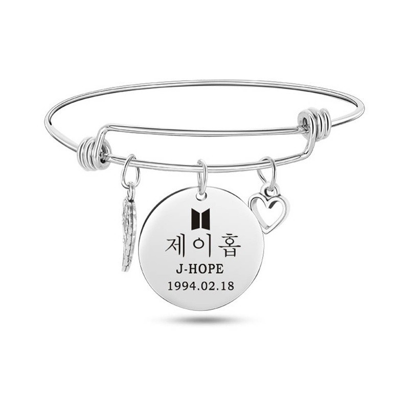 Vòng Tay Thời Trang Kpop Bts Bangtan Boys Suga Jimin V