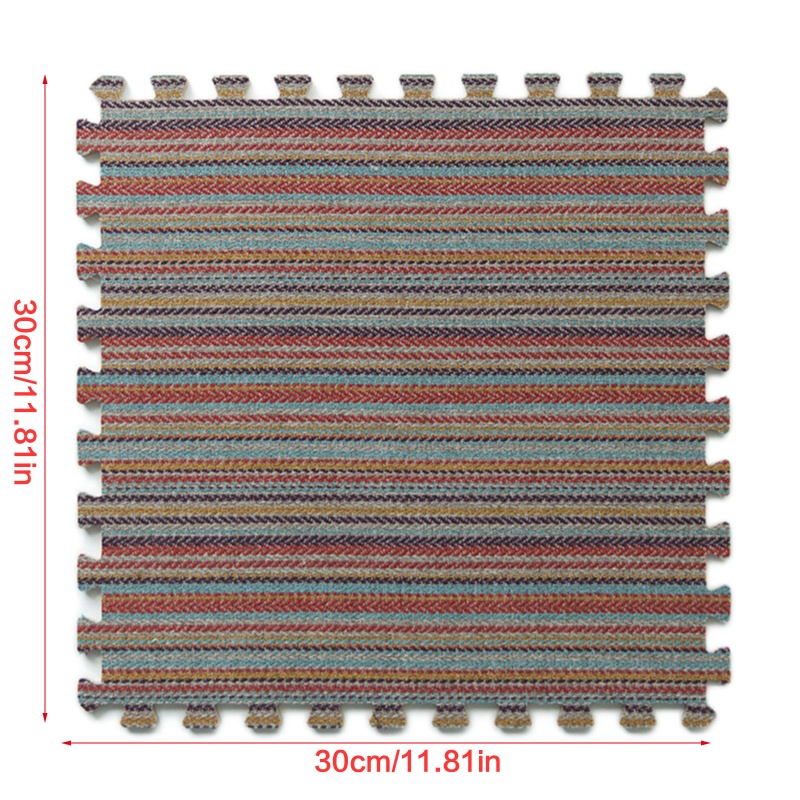 Thảm Xốp EVA Ghép Nối Nhiều Màu Sắc Lót Sàn Phòng Ngủ / Tập Yoga / Gym Cho Bé