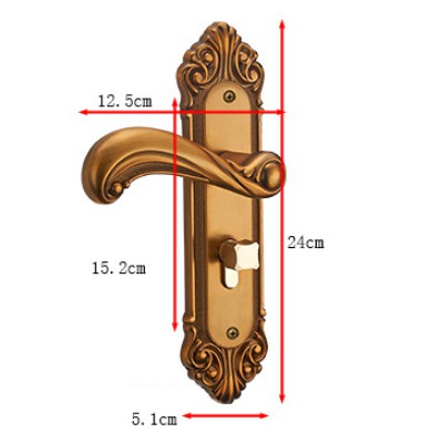 Khóa cửa tay gạt kiểu cổ điển Châu Âu MQ-08