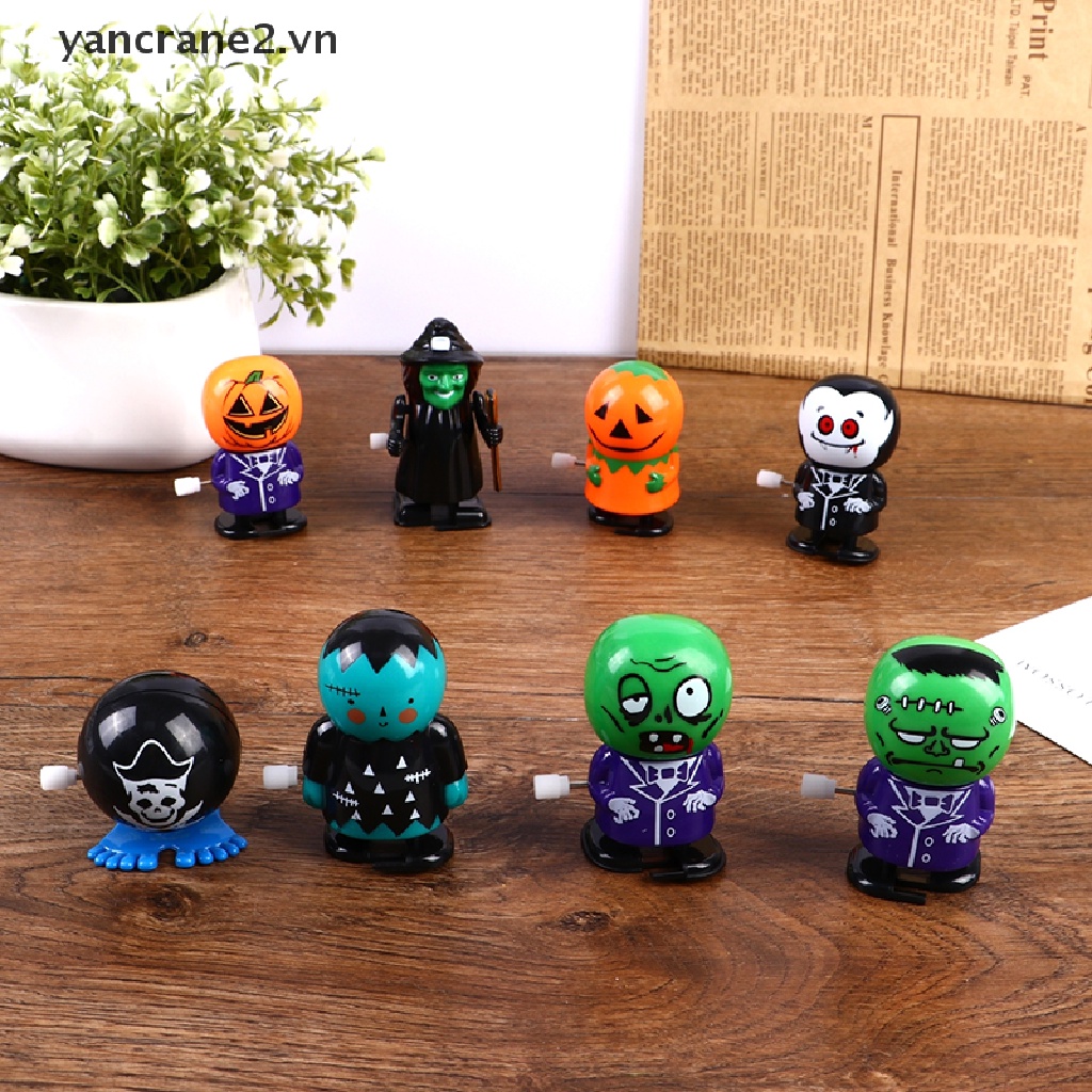 {YAN2} Đồ Chơi Lên Dây Cót Hình Mắt Bí Ngô Phù Thủy Ma Cà Rồng Nhảy Múa Đi Bộ {yancrane2.vn