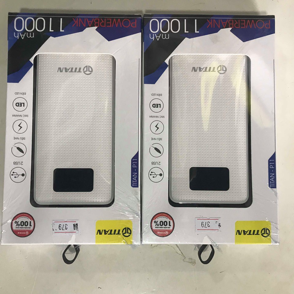 SẠc DỰ PHÒNG TITAN - P11 11000 mAh