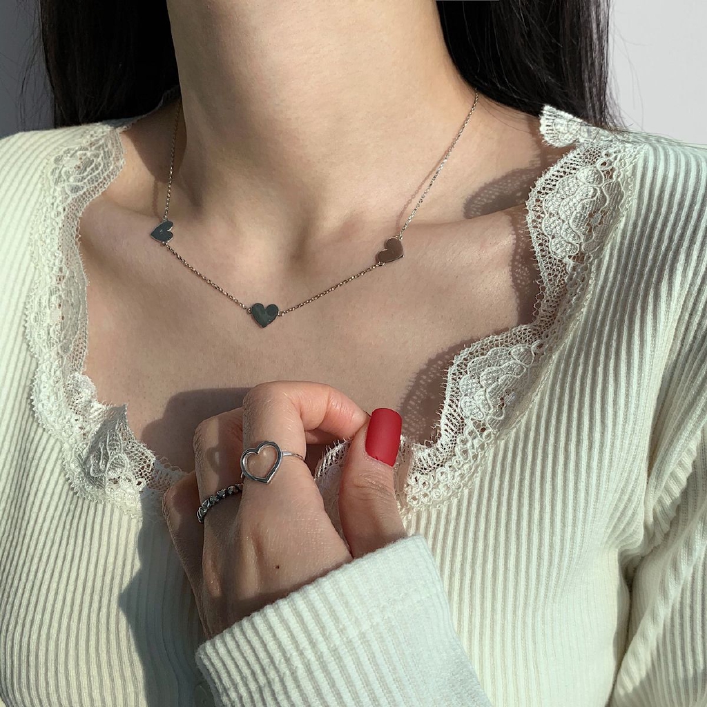 Dây Chuyền Phong Cách Hàn Quốc Sang Trọng Dành Cho Nữ 22465