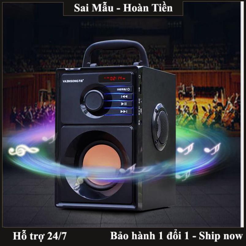 ✔️Mẫu mới 2019 Giá Sập Sàn - Loa Nghe nhạc Bluetooth Cao Cấp Super Bass RS - A100 - có điều khiển từ xa - Freeship