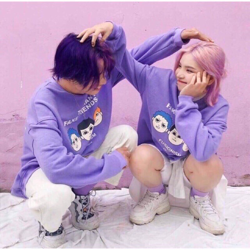 Áo Sweater nỉ dài tay TOO MANY mùa thu đông | BigBuy360 - bigbuy360.vn