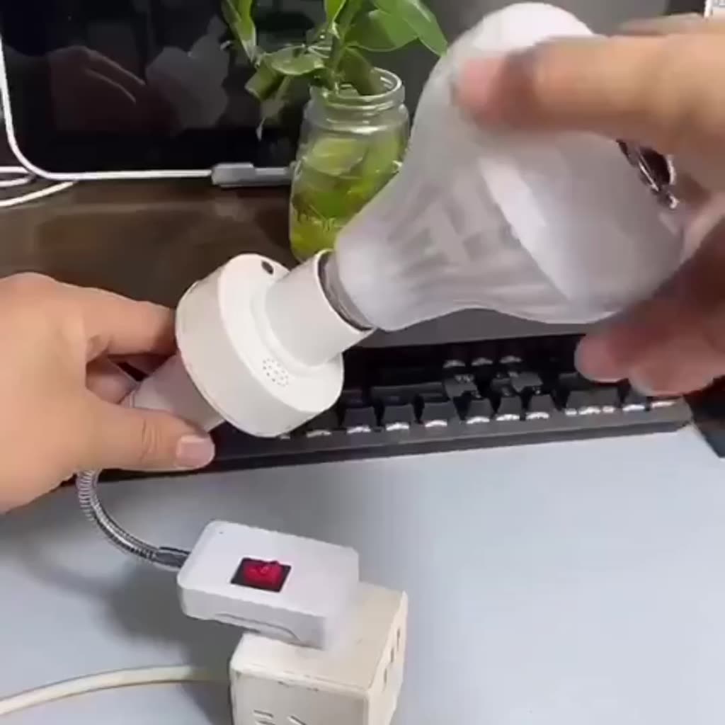 Đui Đèn Điều Khiển Bằng Giọng Nói Thông Minh ( CAO CẤP), Cảm Biến Giọng Nói Thiết Bị Điện Thông Minh Không Cần Remote | BigBuy360 - bigbuy360.vn