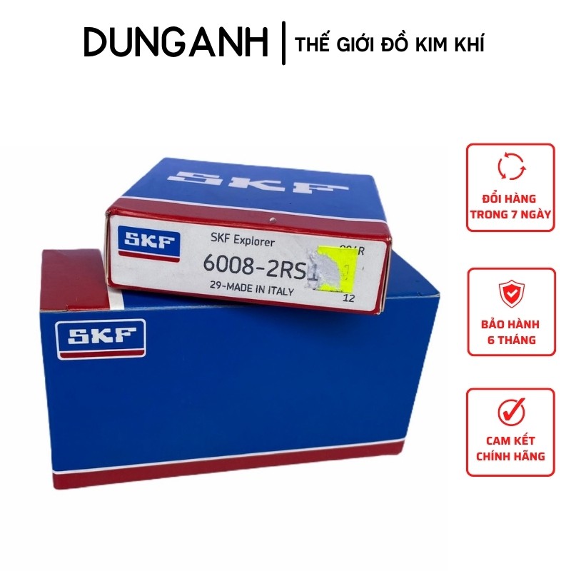 Vòng bi 6008 - 2RS1 SKF chính hãng - Kim Khí Dung Anh
