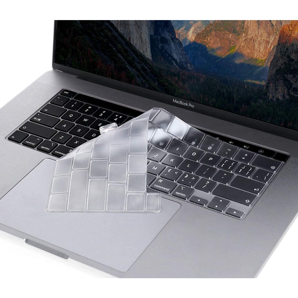 Phủ phím , Lót bàn phím silicon Macbook Pro 13&quot; năm ( 2020- 2021 ) , Pro M1 model A2251 , A2338 . A2289