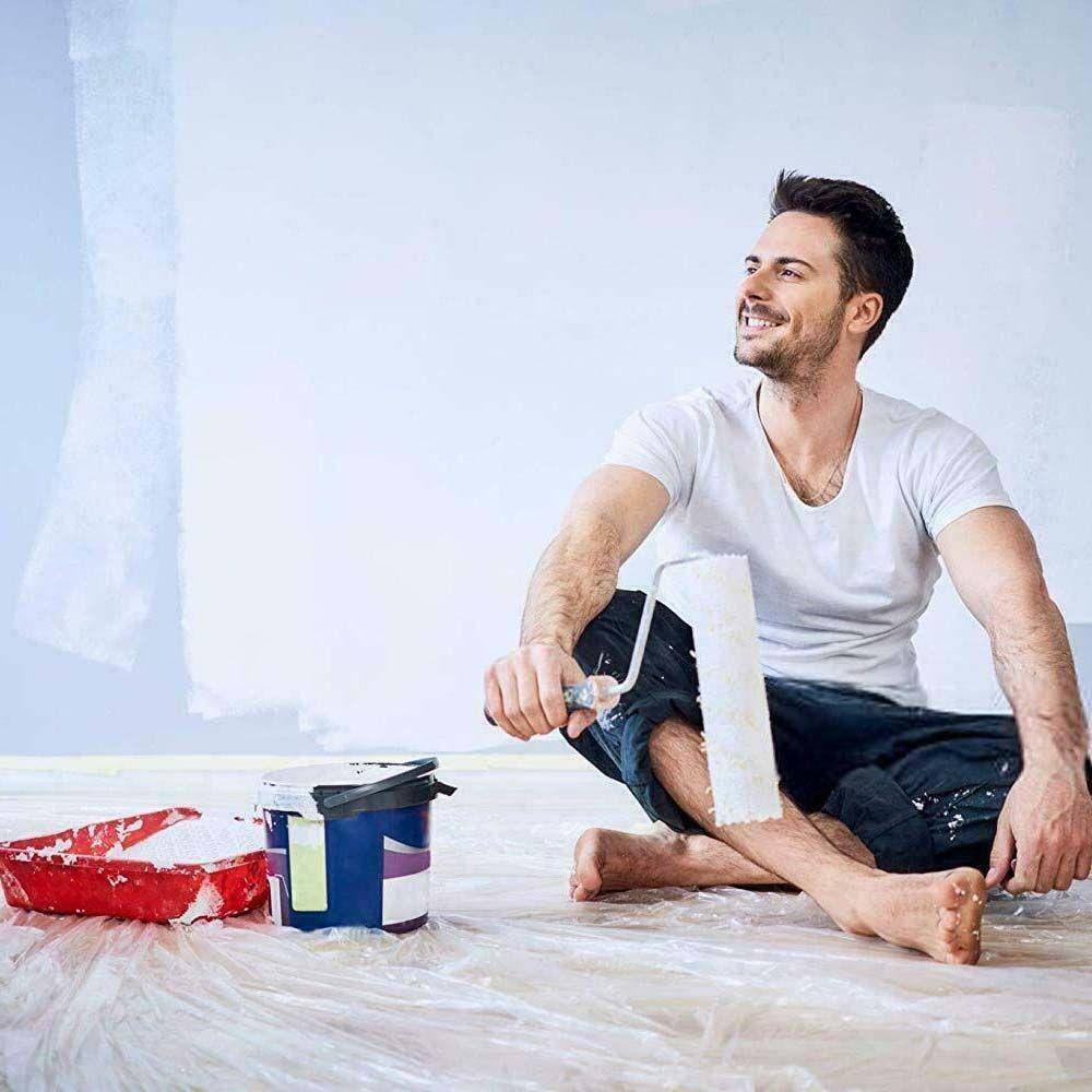 MIQUEL Tấm Phủ Ghế Sofa Dùng Một Lần Chống Bụi 3 * 4 m Tiện Dụng