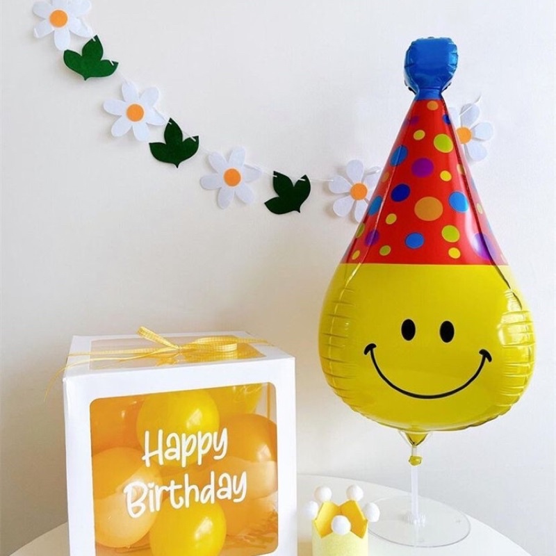 Dây Cờ Bông Cúc Trắng Trang Trí Sinh Nhật Đáng Yêu - Yori Party