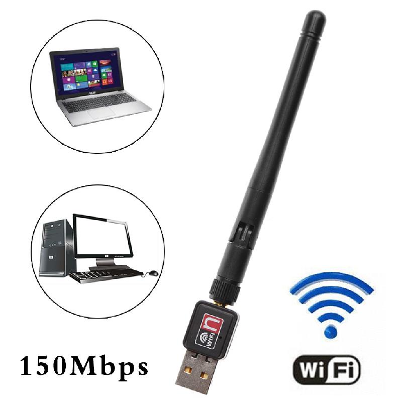 Ăng Ten WiFi Không Dây IOR 802 11n g b 150Mbps USB2 0 LAN Card
