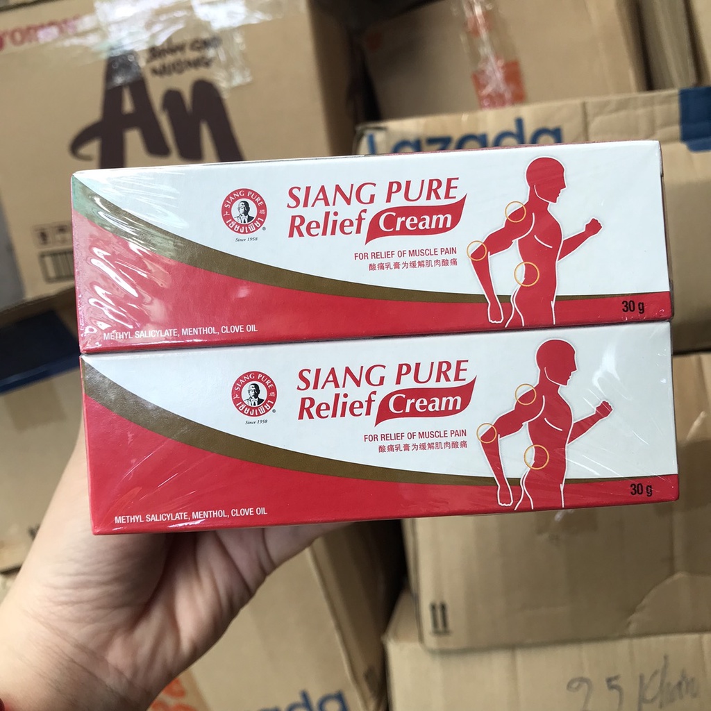 DẦU NÓNG XOA BÓP SIANG PURE RELIFE THÁI LAN