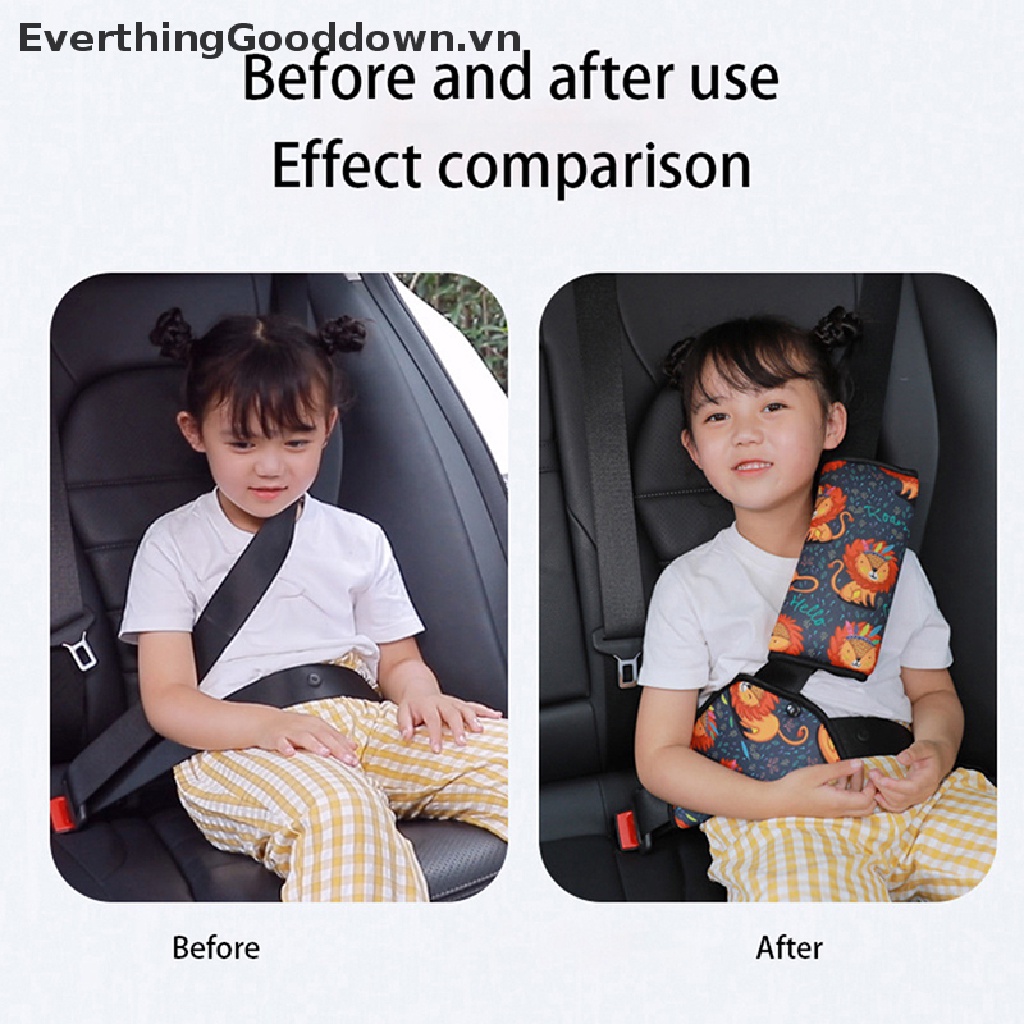 Vỏ Bọc Dây Đai An Toàn Trên Xe Hơi Có Thể Điều Chỉnh Dành Cho Bé