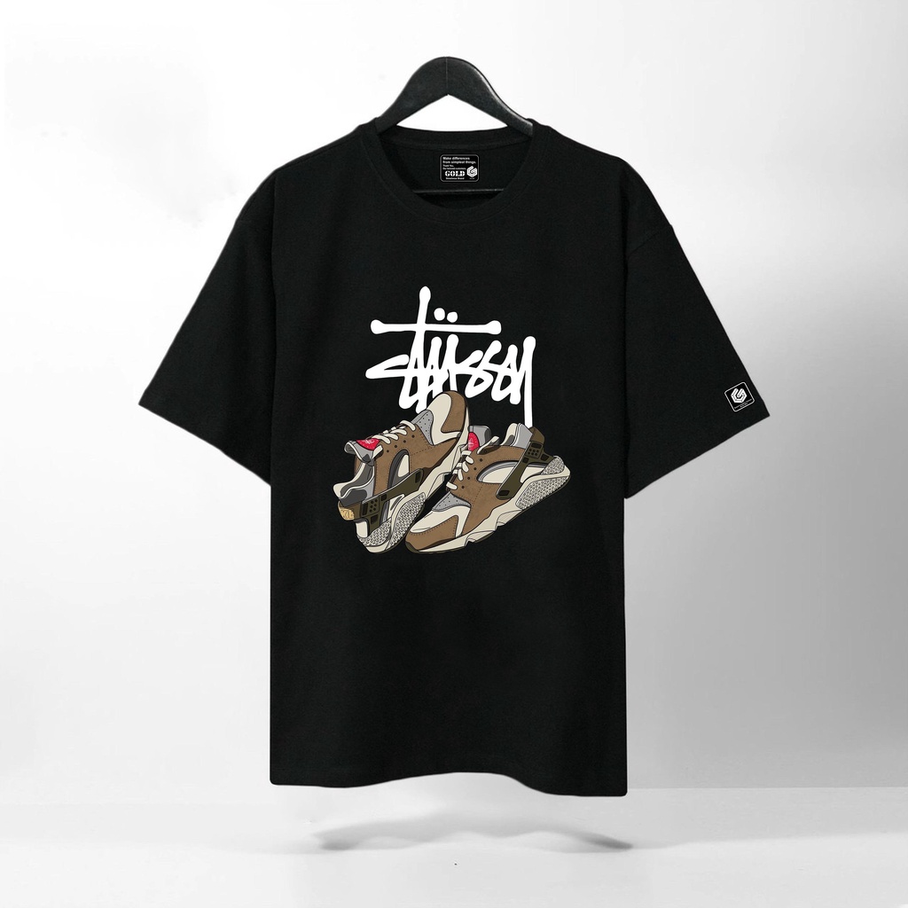 Áo Thun Tay Lỡ Stussy , Form rộng oversize, áo phông unisex, chất liệu Cotton - KKIM Shop