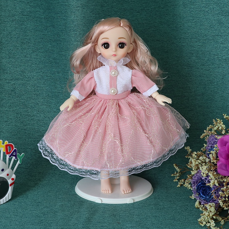 Đầm Cưới Cho Búp Bê Barbie Ttd363 30cm