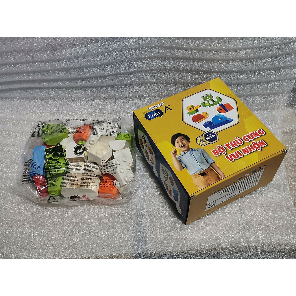 Bộ Đồ Chơi Lắp Ráp Bốn Mùa (Quà tặng từ sữa Enfa)
