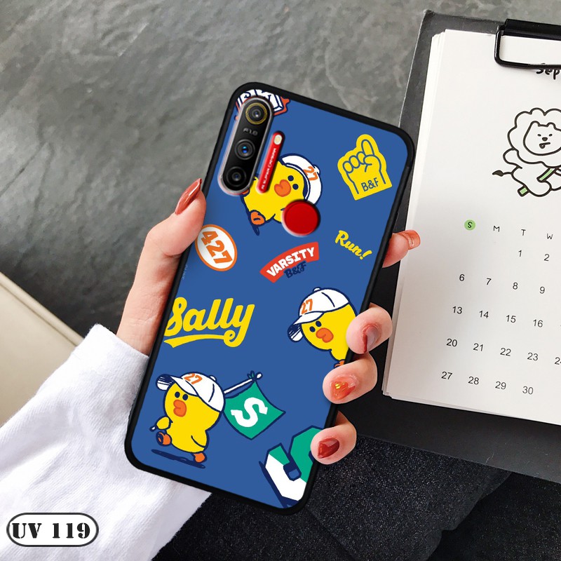 Ốp lưng điện thoại Realme C3 - lưng nhám viền dẻo