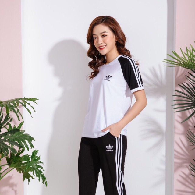 Bộ mặc nhà quần dài thể thao