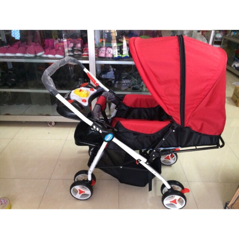 XE ĐẨY TRẺ EM 2 CHIỀU 3 TƯ THẾ  CAO CẤP CÓ NHẠC CHO BÉ