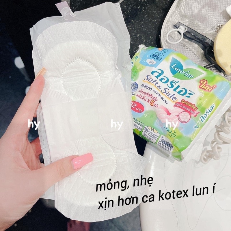 SET BĂNG VỆ SINH LAURIER CÓ CÁNH BAN NGÀY THÁI LAN