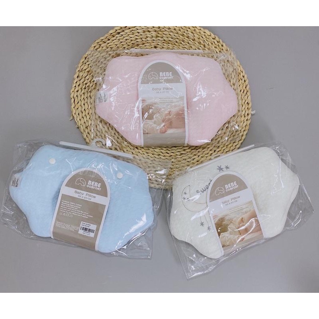 Gối Bông Chống Bẹp Đầu Bebe Comfort Hình Đám Mây Cho Bé Siêu Xinh [20x35cmx3cm]